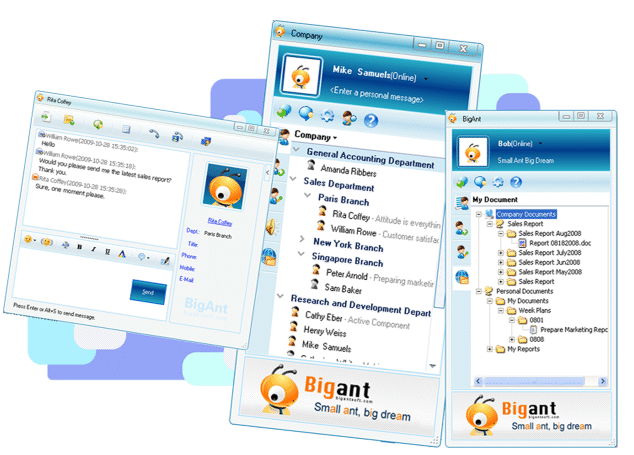 BigAnt Lan Messenger Pro screenshot